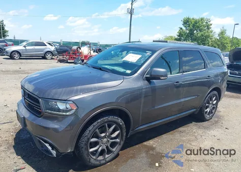 2016 Dodge Durango R/T from USA, damaged, VIN 1C4SDJCTXGC440762